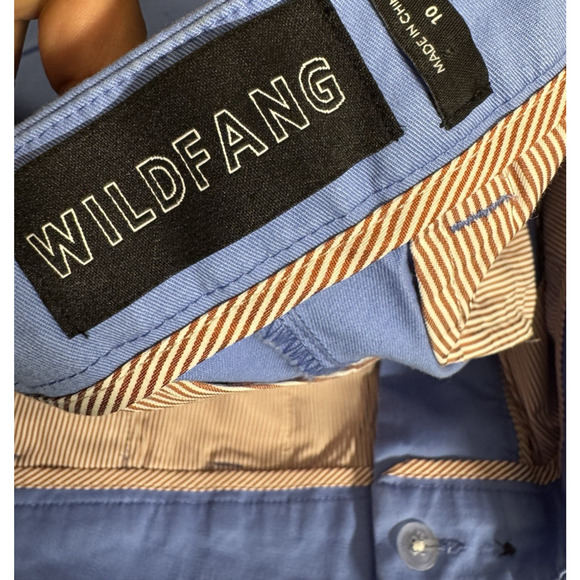 Wildfang The Essential Trouser in Periwinkle Blue Size 10 - Picture 9 of 11